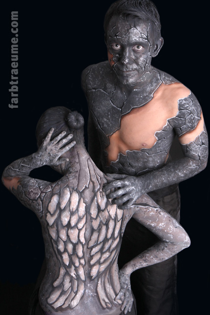 Aktuell im Bodypainting-Blog: Paar-Bodypainting